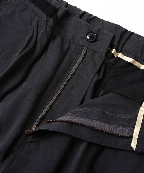 NILWAY（ニルウェイ）の「T/R リラックスイージーパンツ（その他パンツ・メンズ・グレー/チャコール/ブラック・MEDIUM/LARGE/X-LARGE）」の12枚目の写真