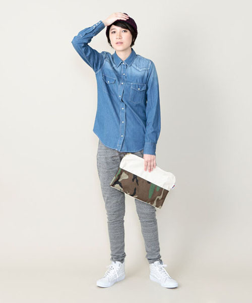 ELFORBR(エルフォーブル)の「【BAILA2月号掲載】【ELFORBR エクスクルーシブモデル】SK8-HI SLIM ZIP(VANS)(スニーカー・レディース・ホワイト・23/23.5/24/24.5/25)」の9枚目の写真