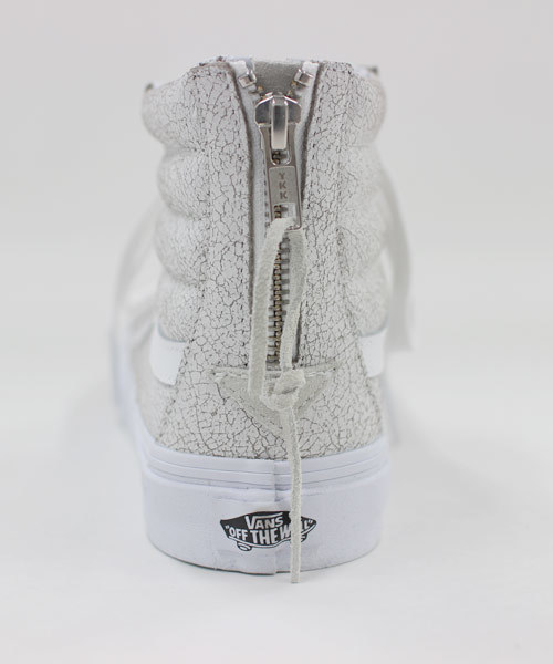 ELFORBR(エルフォーブル)の「【BAILA2月号掲載】【ELFORBR エクスクルーシブモデル】SK8-HI SLIM ZIP(VANS)(スニーカー・レディース・ホワイト・23/23.5/24/24.5/25)」の4枚目の写真