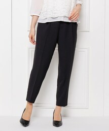 SHOO・LA・RUE | 【S-4L/洗濯機可/2WAYストレッチ】ダブルクロスセンタープレステーパード(その他パンツ)