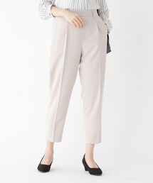 SHOO・LA・RUE | 【S-5L/洗濯機可/2WAYストレッチ】ダブルクロスセンタープレステーパード(その他パンツ)