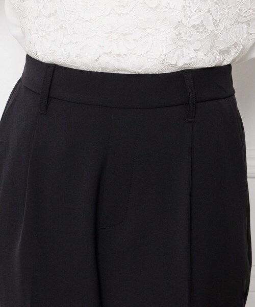 SHOO・LA・RUE(シューラルー)の「【S-5L/洗濯機可/2WAYストレッチ】ダブルクロスセンタープレステーパード(その他パンツ・レディース・ブラック/ダークネイビー/ナチュラル/ベージュ系その他4/ブラック系/ベージュ系その他5/ブラック系1/グレー系6・01/02/03/04/05/06/07)」の16枚目の写真