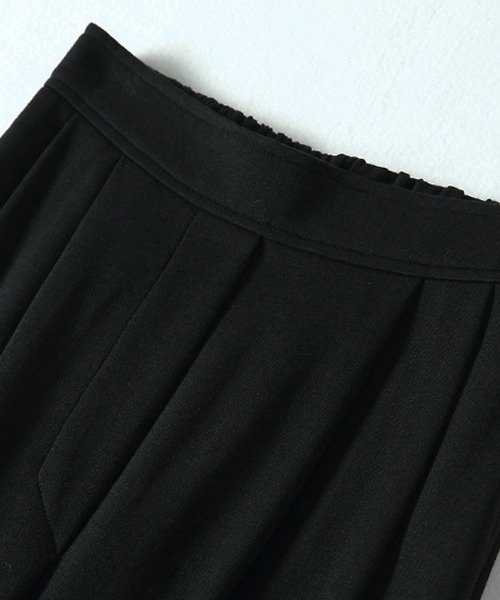 chuclla(チュクラ)の「【chuclla】【2019AW】 ハイウエスト スウェット スラックス chw931(スラックス・レディース・ブラック/ブラウン/グレー・S/M)」の12枚目の写真