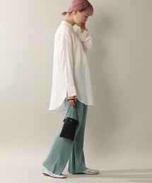 notch. | プリーツフレアパンツ(その他パンツ)