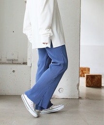 notch. | プリーツフレアパンツ(その他パンツ)