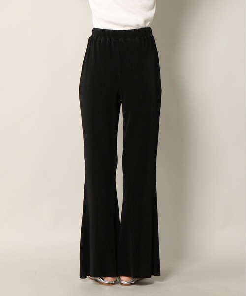 notch.(ノッチ)の「プリーツフレアパンツ(その他パンツ・レディース・オフホワイト/ブラック/ミント/ターコイズブルー/パープル/ライトパープル/ライラック/ブルー/グリーン/ライトグレー/ネイビー/ブラウン・M/TM)」の19枚目の写真