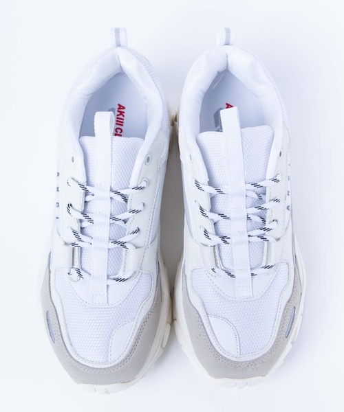 AKIII CLASSIC（アキクラシック）の「WEGO/AKIII CLASSIC URBAN TRACKER（スニーカー・メンズ・ブラック/ホワイト・X-LARGE/MEDIUM/X-SMALL/SMALL/LARGE）」の5枚目の写真