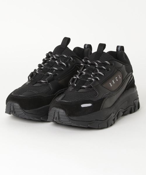 AKIII CLASSIC（アキクラシック）の「WEGO/AKIII CLASSIC URBAN TRACKER（スニーカー・メンズ・ブラック/ホワイト・X-LARGE/MEDIUM/X-SMALL/SMALL/LARGE）」の3枚目の写真