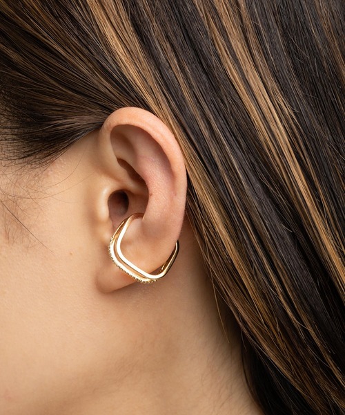 ANOH（アノー）の「【silver925】スクエアWラインリング（リング・レディース・ピンクゴールド/シルバー/ゴールド・FREE）」の13枚目の写真