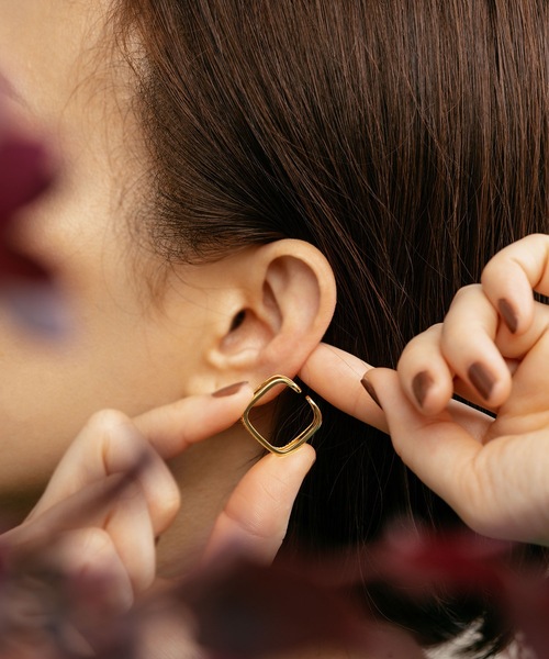 ANOH（アノー）の「【silver925】スクエアWラインリング（リング・レディース・ピンクゴールド/シルバー/ゴールド・FREE）」の18枚目の写真