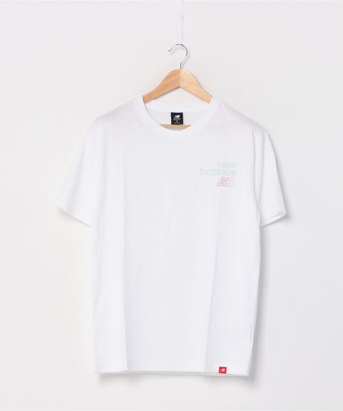 NEW BALANCE（ニューバランス）の「ニューバランス New Balance MT01564（Tシャツ/カットソー・メンズ・ホワイト/ブラック・M/L/XL）」の2枚目の写真
