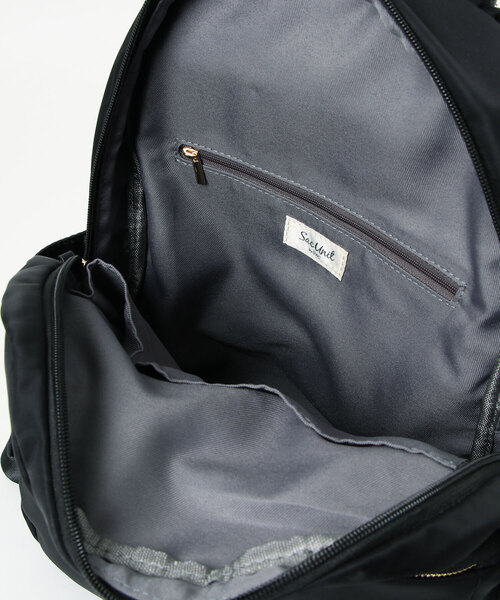 SAC(サック)の「A4多機能リュックリュックバッグ SAC unit(バックパック/リュック・レディース・ブラック/ベージュ/グレー/オリーブ/ネイビー・FREE)」の13枚目の写真