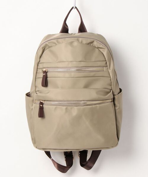 SAC(サック)の「A4多機能リュックリュックバッグ SAC unit(バックパック/リュック・レディース・ブラック/ベージュ/グレー/オリーブ/ネイビー・FREE)」の4枚目の写真