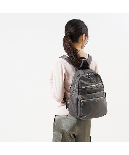 SAC(サック)の「A4多機能リュックリュックバッグ SAC unit(バックパック/リュック・レディース・ブラック/ベージュ/グレー/オリーブ/ネイビー・FREE)」の6枚目の写真