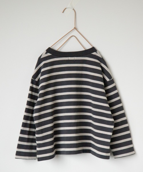 LOWRYS FARM(ローリーズファーム)の「USAボーダーLS 894668(Tシャツ/カットソー・キッズ・グレー系その他/ブラウン系その他/グリーン系その他/ブラウン系その他4・MEDIUM/LARGE/X-LARGE)」の8枚目の写真