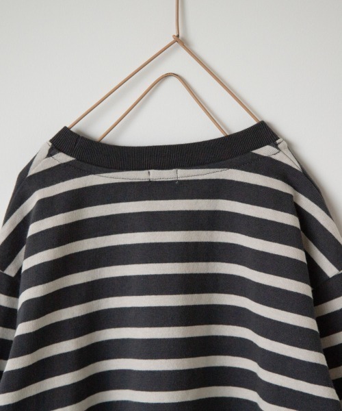 LOWRYS FARM(ローリーズファーム)の「USAボーダーLS 894668(Tシャツ/カットソー・キッズ・グレー系その他/ブラウン系その他/グリーン系その他/ブラウン系その他4・MEDIUM/LARGE/X-LARGE)」の9枚目の写真