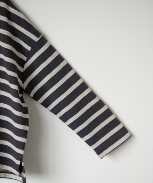 LOWRYS FARM(ローリーズファーム)の「USAボーダーLS 894668(Tシャツ/カットソー・キッズ・グレー系その他/ブラウン系その他/グリーン系その他/ブラウン系その他4・MEDIUM/LARGE/X-LARGE)」の11枚目の写真