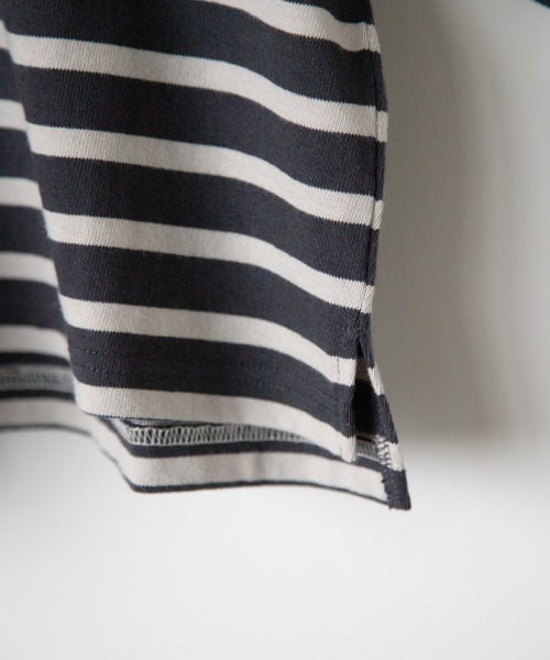 LOWRYS FARM(ローリーズファーム)の「USAボーダーLS 894668(Tシャツ/カットソー・キッズ・グレー系その他/ブラウン系その他/グリーン系その他/ブラウン系その他4・MEDIUM/LARGE/X-LARGE)」の12枚目の写真