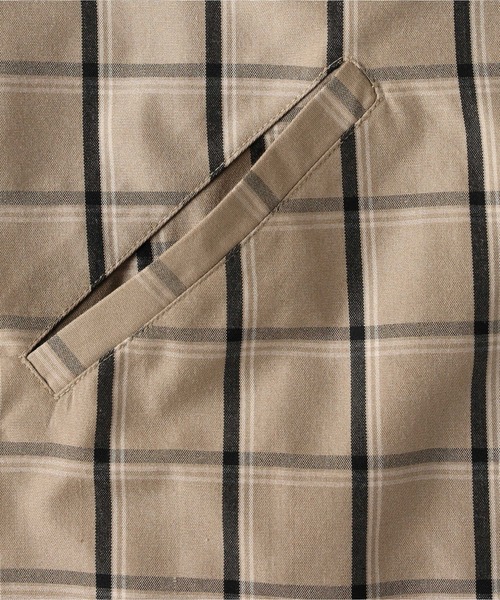 RAG MACHINE（ラグマシーン）の「【RAG MACHINE】チェック柄ブルゾン（ブルゾン・メンズ・グレー/ベージュ・L/XL/M）」の9枚目の写真