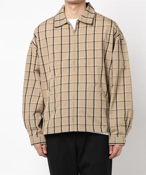 RAG MACHINE（ラグマシーン）の「【RAG MACHINE】チェック柄ブルゾン（ブルゾン・メンズ・グレー/ベージュ・L/XL/M）」の6枚目の写真