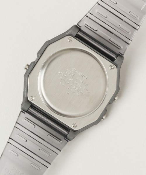 CASIO（カシオ）の「【CASIO】クリアデジタル/918575（デジタル腕時計・レディース・グレー/オフホワイト/ブルー系その他/その他22・FREE）」の14枚目の写真