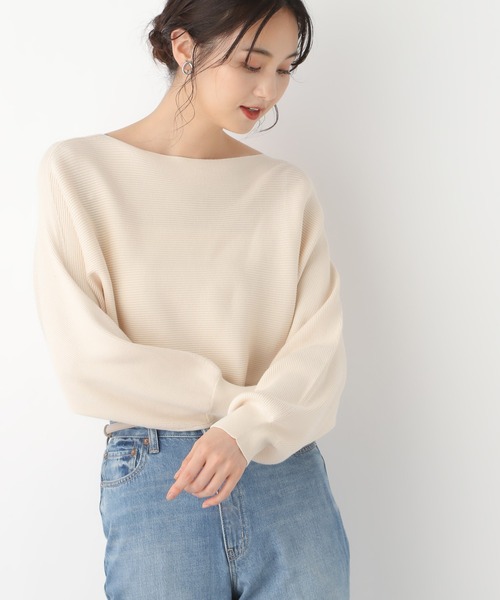 オーソパルス セール】3EASYボートネックプルオーバー/892416（ニット