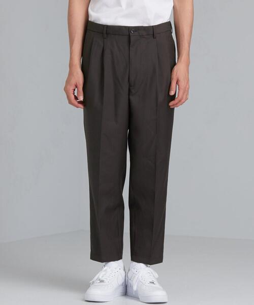 green label relaxing パンツスーツ　背抜き　濃灰　9号 日本製 relaxing label green パンツスーツ スーツ 9号 濃灰