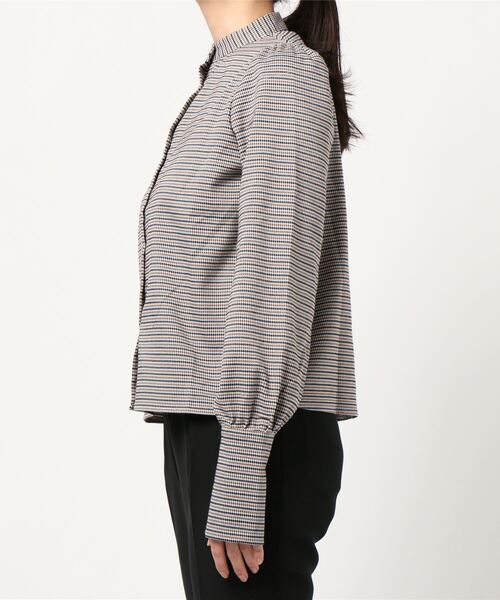 KOBE LETTUCE（コウベレタス）の「ボリューム袖ブラウス（シャツ/ブラウス・レディース・ベージュ系その他/グレイッシュベージュ/ブラック系その他/ブラック・FREE）」の11枚目の写真