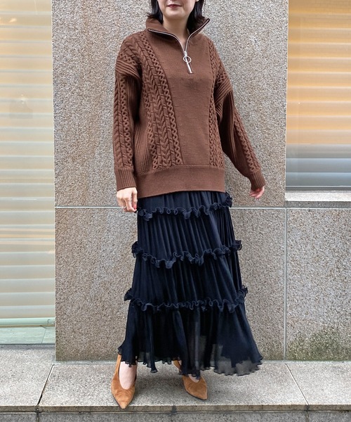 COEL（コエル）の「プリーツティアードスカート（スカート）」 - WEAR 