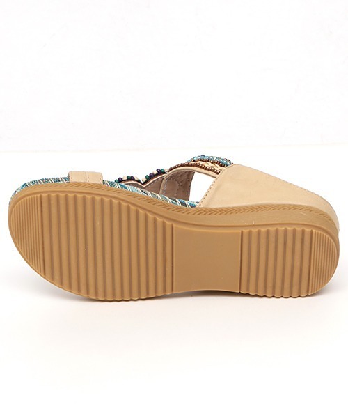 チチカカ(チチカカ)の「ジュエルビーズサンダル(サンダル・レディース・ベージュ/パープル/オレンジ・MEDIUM/LARGE)」の18枚目の写真