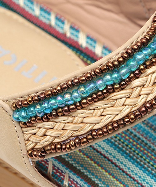 チチカカ(チチカカ)の「ジュエルビーズサンダル(サンダル・レディース・ベージュ/パープル/オレンジ・MEDIUM/LARGE)」の21枚目の写真