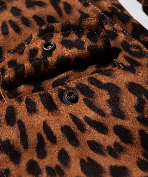 glamb（グラム）の「Rosso JKT / ロッソジャケット（ライダースジャケット・メンズ・ブラック/レオパード/インディゴブルー・M/L/S）」の15枚目の写真