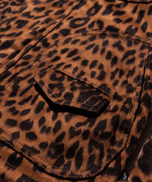 glamb（グラム）の「Rosso JKT / ロッソジャケット（ライダースジャケット・メンズ・ブラック/レオパード/インディゴブルー・M/L/S）」の16枚目の写真