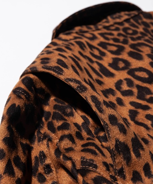 glamb（グラム）の「Rosso JKT / ロッソジャケット（ライダースジャケット・メンズ・ブラック/レオパード/インディゴブルー・M/L/S）」の18枚目の写真