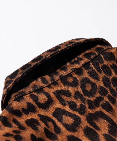 glamb（グラム）の「Rosso JKT / ロッソジャケット（ライダースジャケット・メンズ・ブラック/レオパード/インディゴブルー・M/L/S）」の19枚目の写真