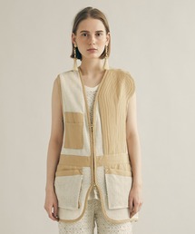 FUMIE TANAKA（フミエタナカ）の「【FUMIE TANAKA】mesh VEST