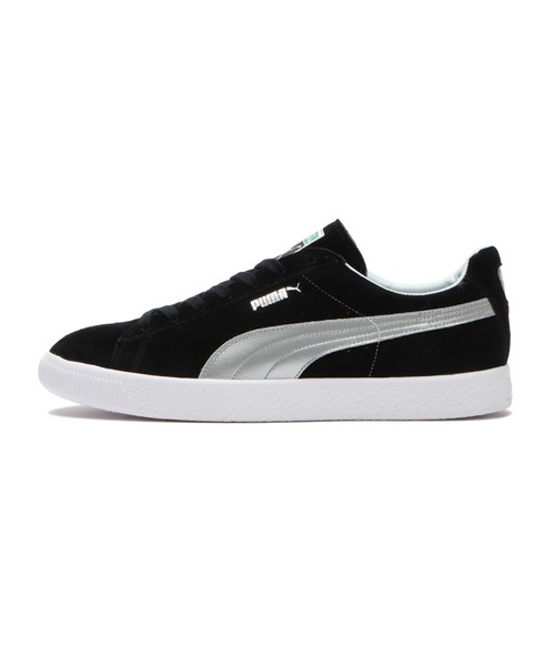 PUMA（プーマ）の「SUEDE VTG MIJ SILVER 375905 01BK/SILVER