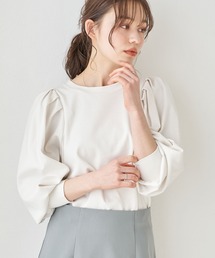 earth music&ecology | スムースボリュームスリーブカットソー ＊(Tシャツ/カットソー)