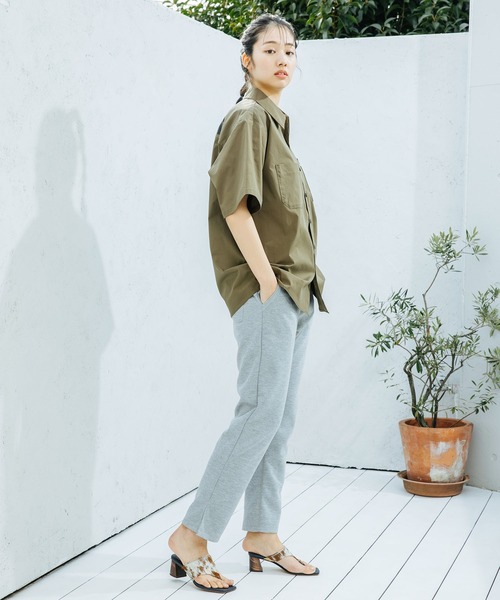 MILKFED.（ミルクフェド）の「LOGO SWEAT PANTS（その他パンツ・レディース・アッシュ/ホワイト/ネイビー・ONE SIZE）」の13枚目の写真