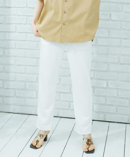 MILKFED.（ミルクフェド）の「LOGO SWEAT PANTS（その他パンツ・レディース・アッシュ/ホワイト/ネイビー・ONE SIZE）」の17枚目の写真