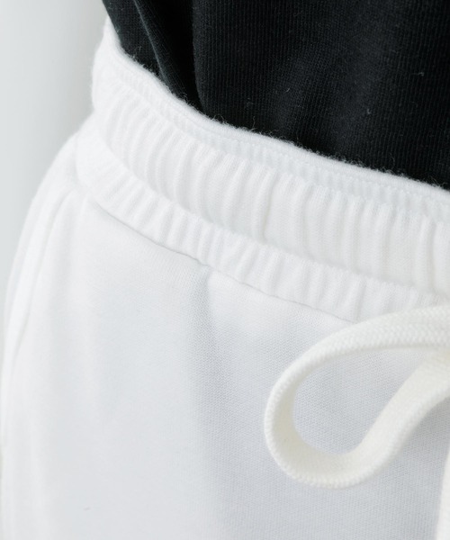 MILKFED.（ミルクフェド）の「LOGO SWEAT PANTS（その他パンツ・レディース・アッシュ/ホワイト/ネイビー・ONE SIZE）」の8枚目の写真