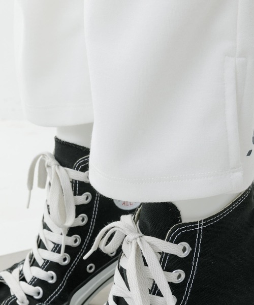 MILKFED.（ミルクフェド）の「LOGO SWEAT PANTS（その他パンツ・レディース・アッシュ/ホワイト/ネイビー・ONE SIZE）」の5枚目の写真