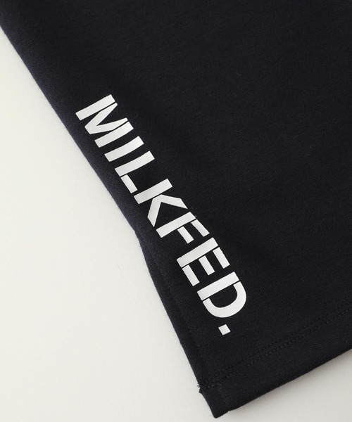 MILKFED.（ミルクフェド）の「LOGO SWEAT PANTS（その他パンツ・レディース・アッシュ/ホワイト/ネイビー・ONE SIZE）」の9枚目の写真
