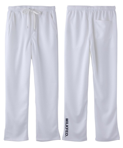 MILKFED.（ミルクフェド）の「LOGO SWEAT PANTS（その他パンツ・レディース・アッシュ/ホワイト/ネイビー・ONE SIZE）」の12枚目の写真