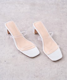 natural couture | グミカラーヌーディーサンダル(サンダル)