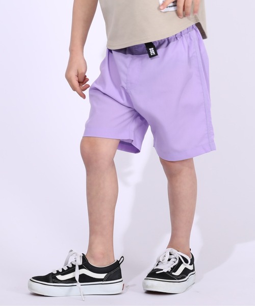 BABYDOLL（ベビードール）の「【プチプラ】清涼速乾 ハーフパンツ [無地] 5038K（その他パンツ・キッズ・カーキ/ネイビー/ターコイズブルー/ブラック/ブラック系その他/マスタード/その他10/ブラック×ピンク/パープル/その他12/サンドグレー/その他13/その他11/ピンク/イエロー/その他14/その他20/その他18/その他15/グリーン/その他17/スカイブルー/チェリーピンク/その他16/その他19/バイオレット/その他23/その他22/その他21/パープル系その他/ブルー系その他/レッド/ミント/グリーン×ピンク・110cm/120cm/130cm/140cm/150cm/90cm/100cm/90㎝）」の14枚目の写真