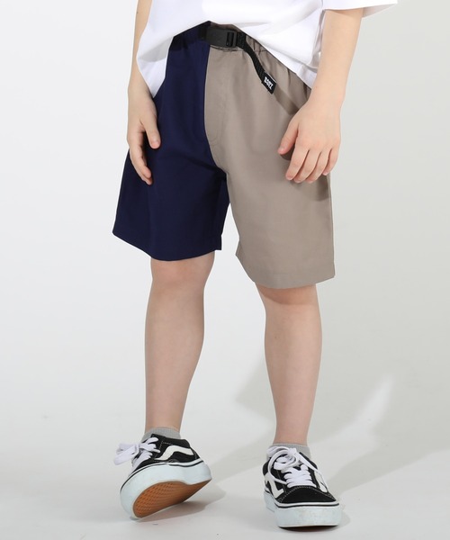 BABYDOLL（ベビードール）の「【プチプラ】清涼速乾 ハーフパンツ [無地] 5038K（その他パンツ・キッズ・カーキ/ネイビー/ターコイズブルー/ブラック/ブラック系その他/マスタード/その他10/ブラック×ピンク/パープル/その他12/サンドグレー/その他13/その他11/ピンク/イエロー/その他14/その他20/その他18/その他15/グリーン/その他17/スカイブルー/チェリーピンク/その他16/その他19/バイオレット/その他23/その他22/その他21/パープル系その他/ブルー系その他/レッド/ミント/グリーン×ピンク・110cm/120cm/130cm/140cm/150cm/90cm/100cm/90㎝）」の21枚目の写真