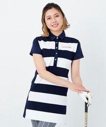 Marie Claire - マリクレール  異素材チュニック marie claire SPORT Marie Claire ゴルフウェアレディース ワンピース 20代30代40代