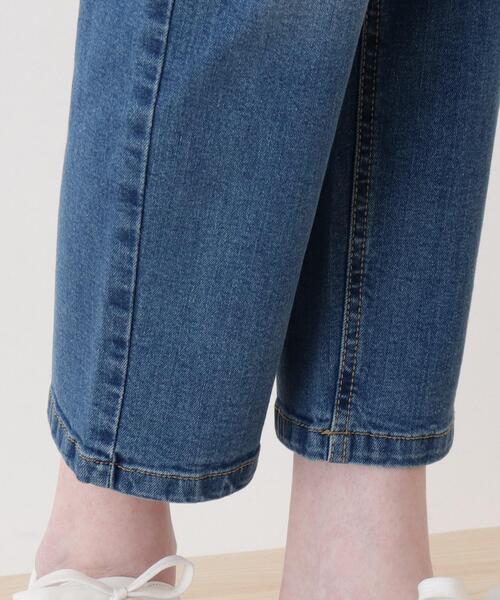 Cutie Blonde（キューティーブロンド）の「◆【S-LL/サスティナ】ゆるテーパードデニム（デニムパンツ・レディース・ネイビー系5/ブルー系5・01/02/03/04）」の8枚目の写真