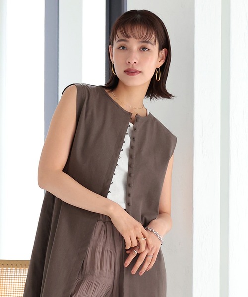 DONOBAN（ドノバン）の「オーバルフックピアス（ピアス（両耳用）・レディース・シルバー/ゴールド・ONESIZE）」の9枚目の写真